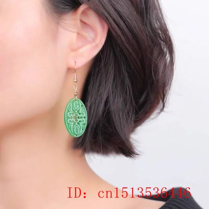 Original Natural Green Jade Em - огляд і ціна Women Fashion Jewellery