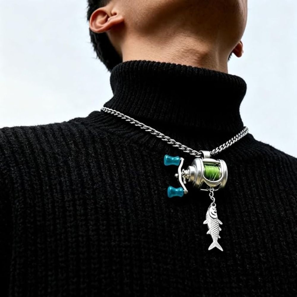 Mini Fishing Reel Necklace Fis - огляд і ціна Women'S Fashion Guide