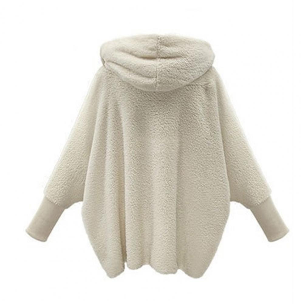 Women Polyester Coat Women's F - огляд і ціна Sherpa Coat Women