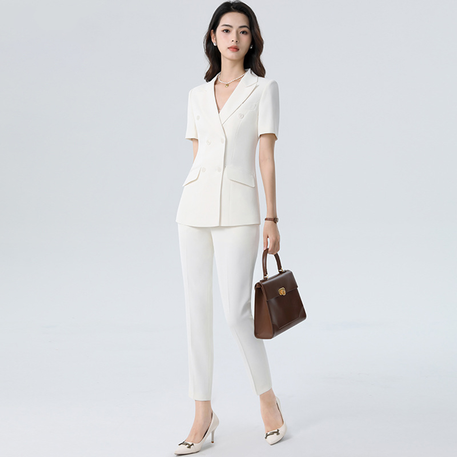 Allingentle White Women's Suit - огляд і ціна Women'S Fashion Blazer