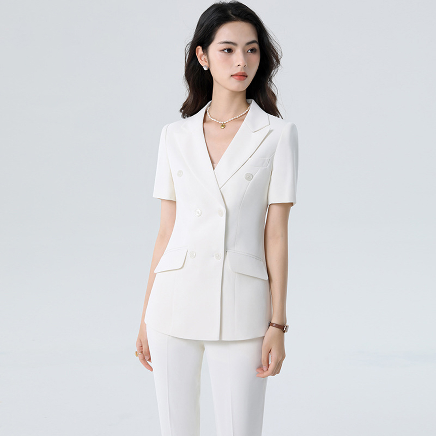 Allingentle White Women's Suit - огляд і ціна Women'S Fashion Blazer
