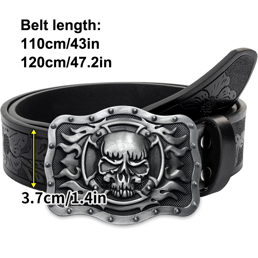 Skull Flame Belt Exquisite Car - огляд і ціна Women Fashion Nz
