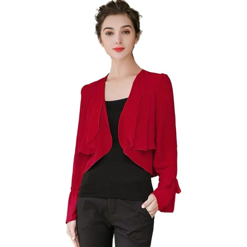 Women Ruffled Sleeve thin chif - огляд і ціна Women'S Fashion Kimono