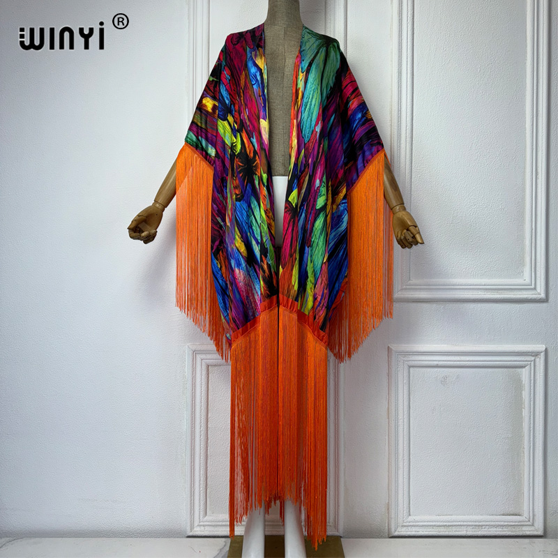 WINYI kimono beach cover-ups b - огляд і ціна Women'S Fashion Kimono