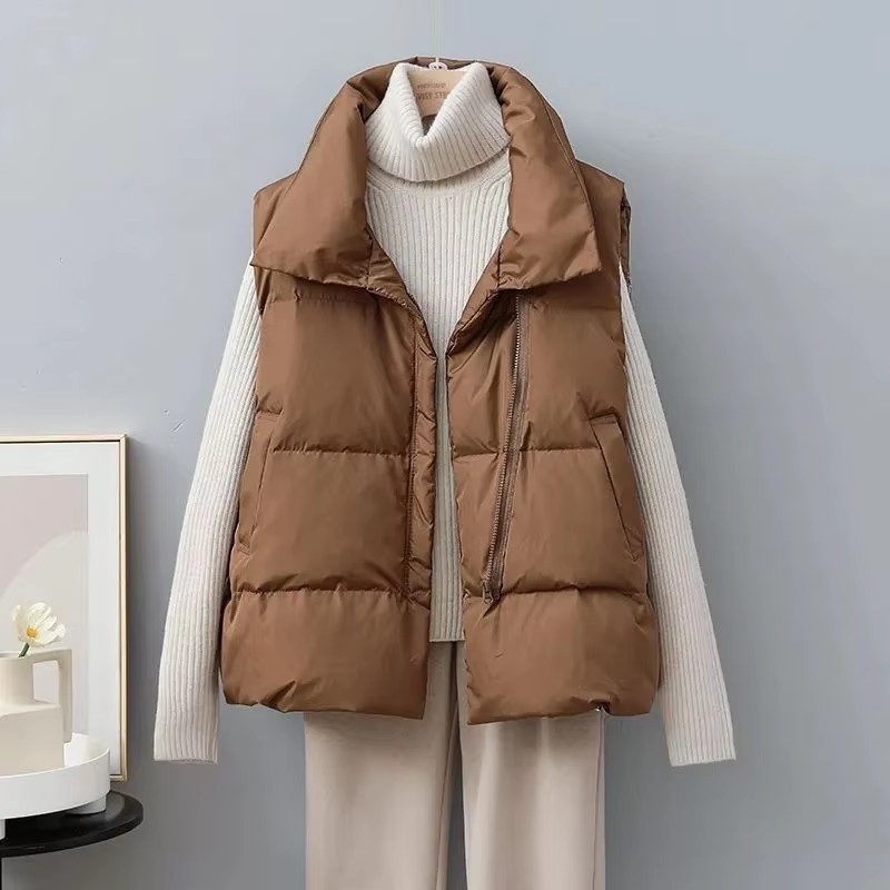 2025 New Winter Warm Cropped V - огляд і ціна Puffer Vest Fashion Women