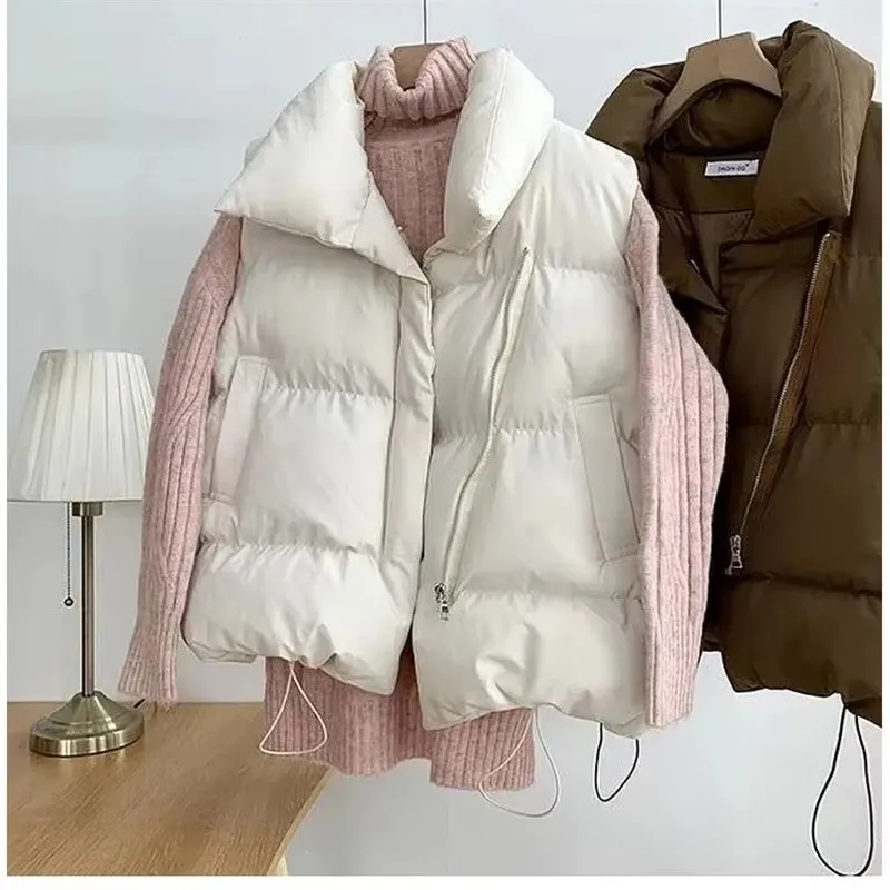 2025 New Winter Warm Cropped V - огляд і ціна Puffer Vest Fashion Women