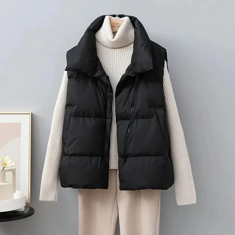 2025 New Winter Warm Cropped V - огляд і ціна Puffer Vest Fashion Women