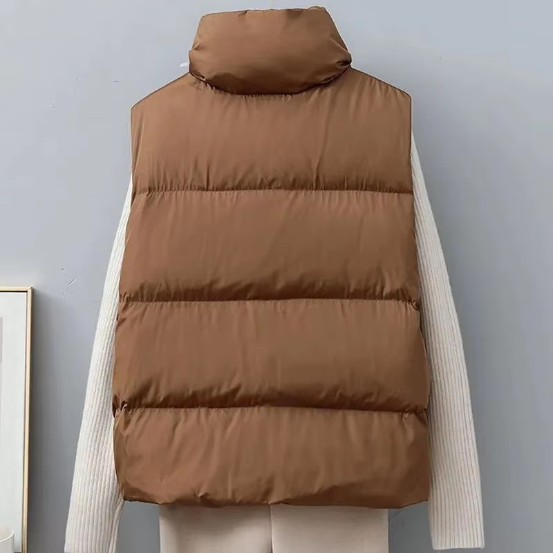 2025 New Winter Warm Cropped V - огляд і ціна Puffer Vest Fashion Women
