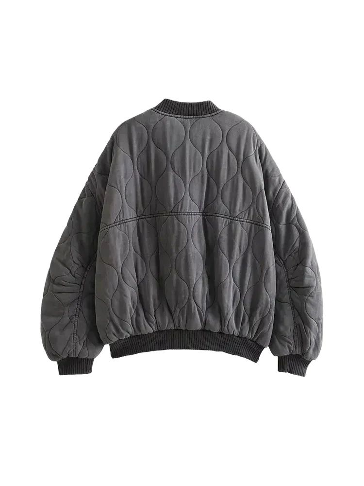 Women Fashion Oversized Thick  - огляд і ціна Women'S Fashion Bomber Jacket