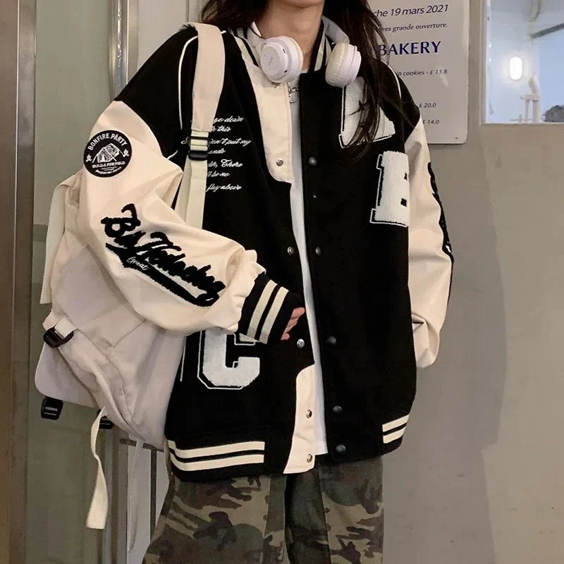 Y2k Lamb Wool Bomber Jacket Fe - огляд і ціна Women'S Fashion Bomber Jacket