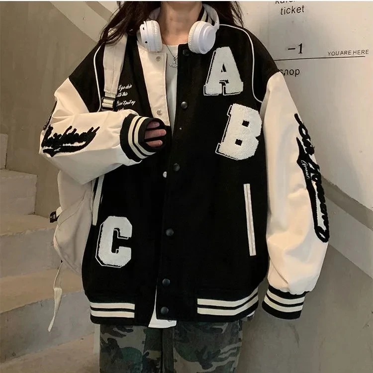 Y2k Lamb Wool Bomber Jacket Fe - огляд і ціна Women'S Fashion Bomber Jacket