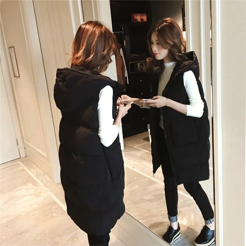 2026 New Winter Sleeveless Tan - огляд і ціна Puffer Vest Fashion Women