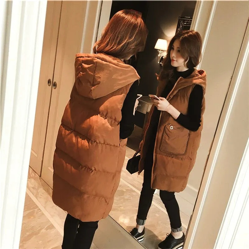 2026 New Winter Sleeveless Tan - огляд і ціна Puffer Vest Fashion Women