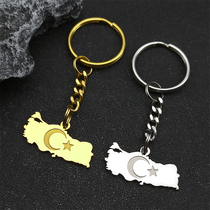 Ethnic Turkey Map Flag Keyring - огляд і ціна Women'S Fashion Guide