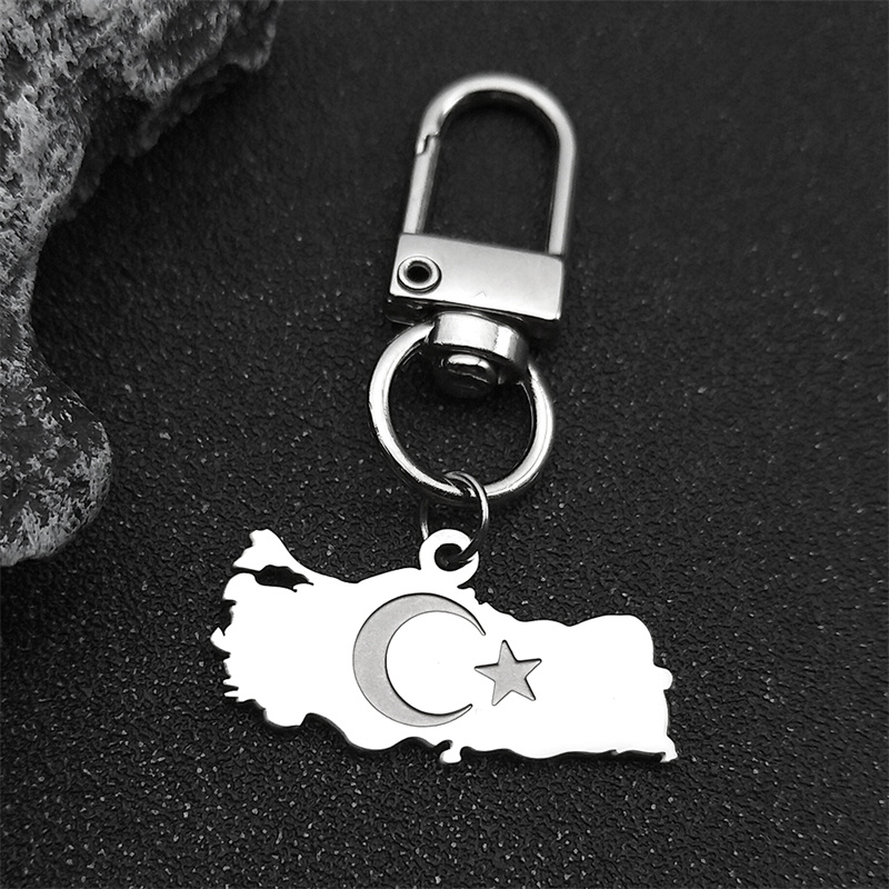 Ethnic Turkey Map Flag Keyring - огляд і ціна Women'S Fashion Guide