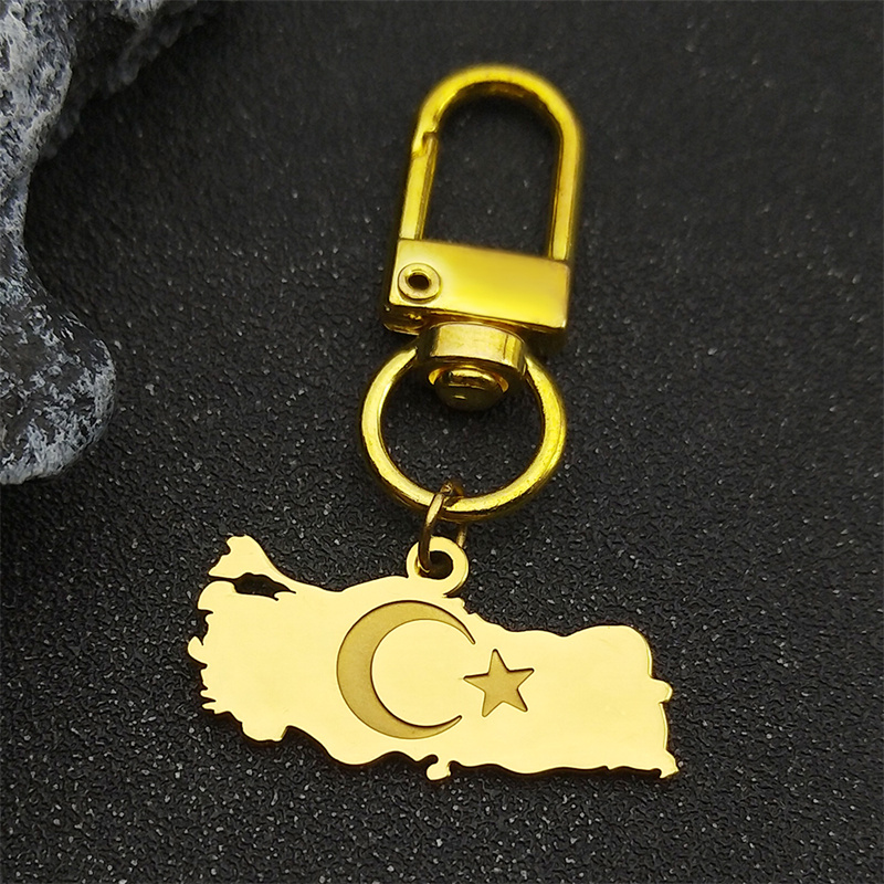 Ethnic Turkey Map Flag Keyring - огляд і ціна Women'S Fashion Guide