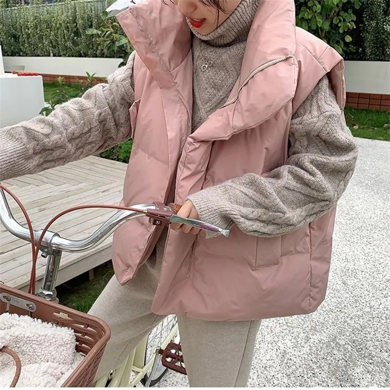 2024 New Korean Vest Puffer Ja - огляд і ціна Puffer Vest Fashion Women