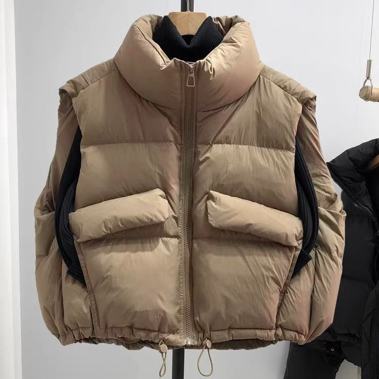 Autumn Puffer Jacket Loose Dow - огляд і ціна Puffer Vest Fashion Women
