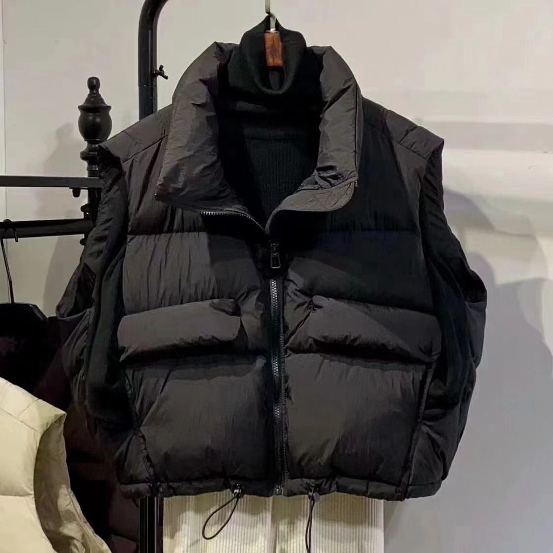 Autumn Puffer Jacket Loose Dow - огляд і ціна Puffer Vest Fashion Women