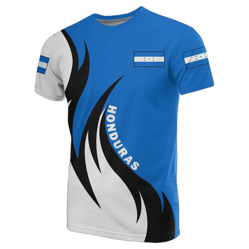 Honduras Flag Map 3D Printed T - огляд і ціна Women'S Fashion Guide
