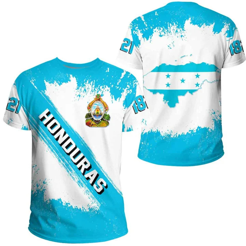 Honduras Flag Map 3D Printed T - огляд і ціна Women'S Fashion Guide