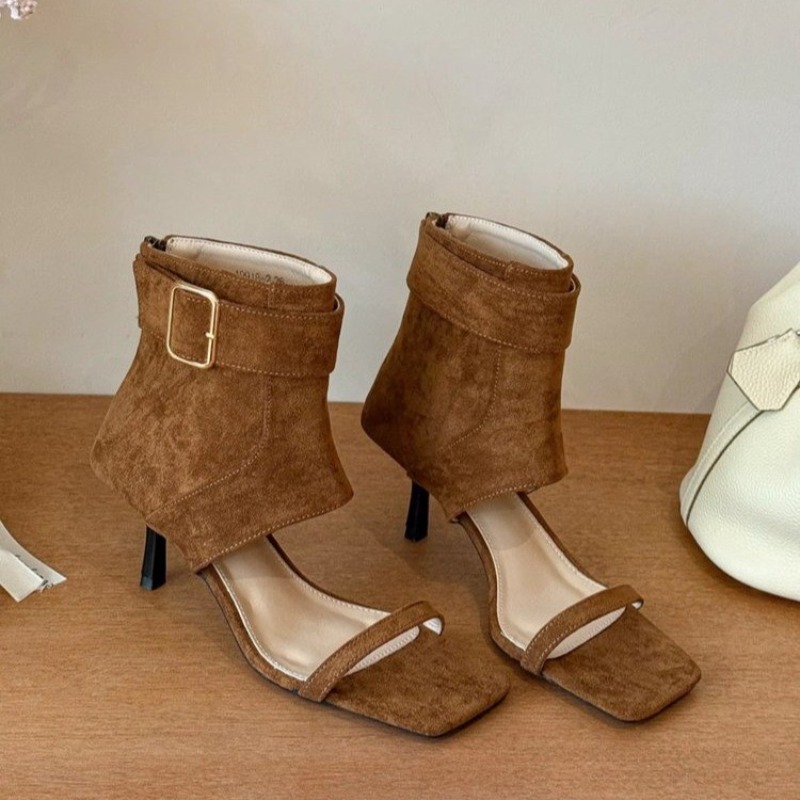 Retro Summer New Square Toe Op - огляд і ціна Women'S Fashion Boots
