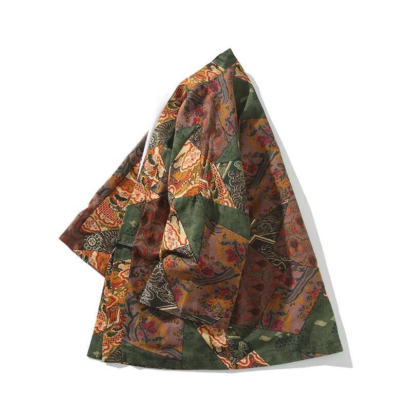 Ethnic Style Print Yukata Men  - огляд і ціна Women'S Fashion Kimono