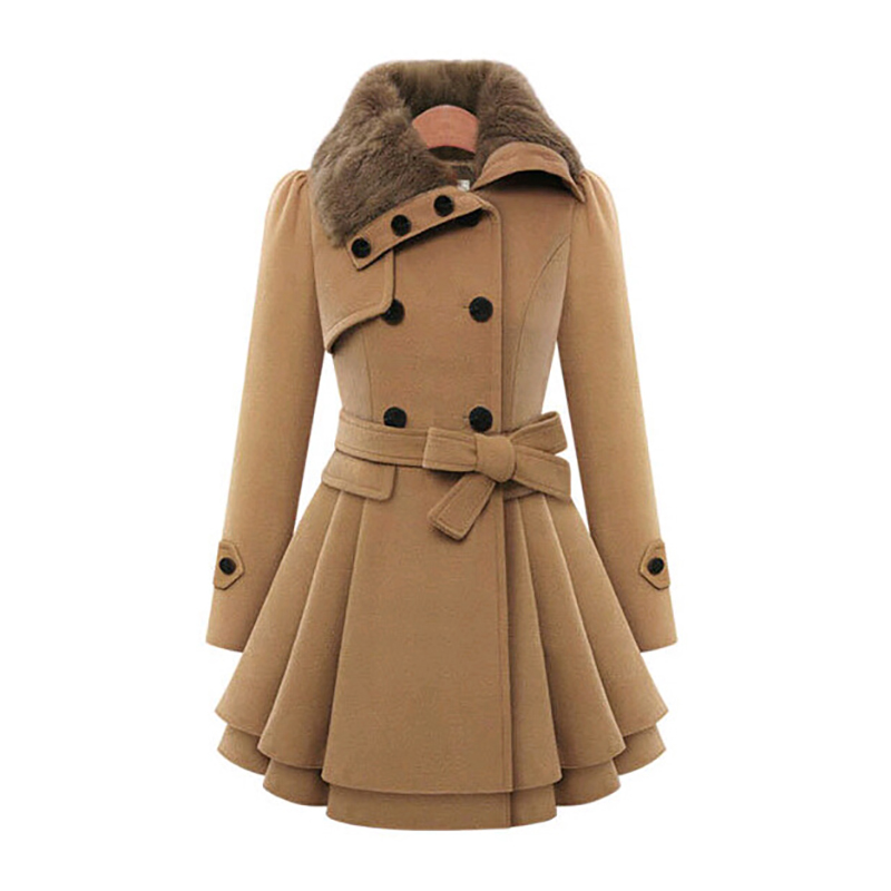 Winter Slim Long Wool Sherpa C - огляд і ціна Sherpa Coat Women