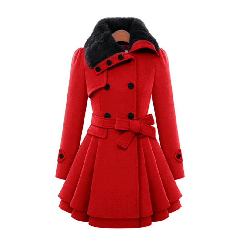 Winter Slim Long Wool Sherpa C - огляд і ціна Sherpa Coat Women