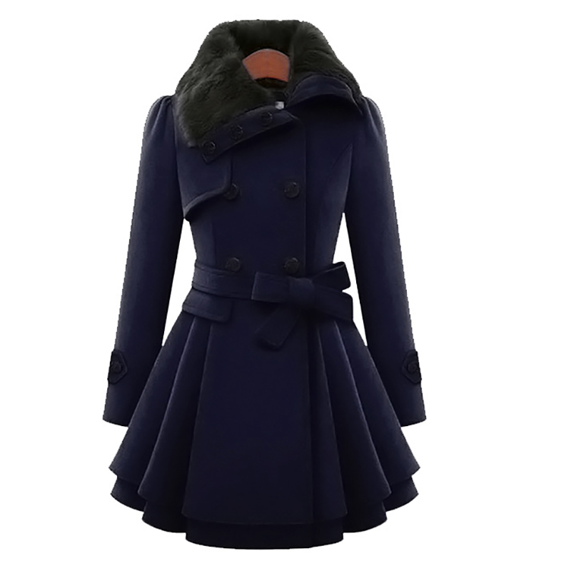 Winter Slim Long Wool Sherpa C - огляд і ціна Sherpa Coat Women