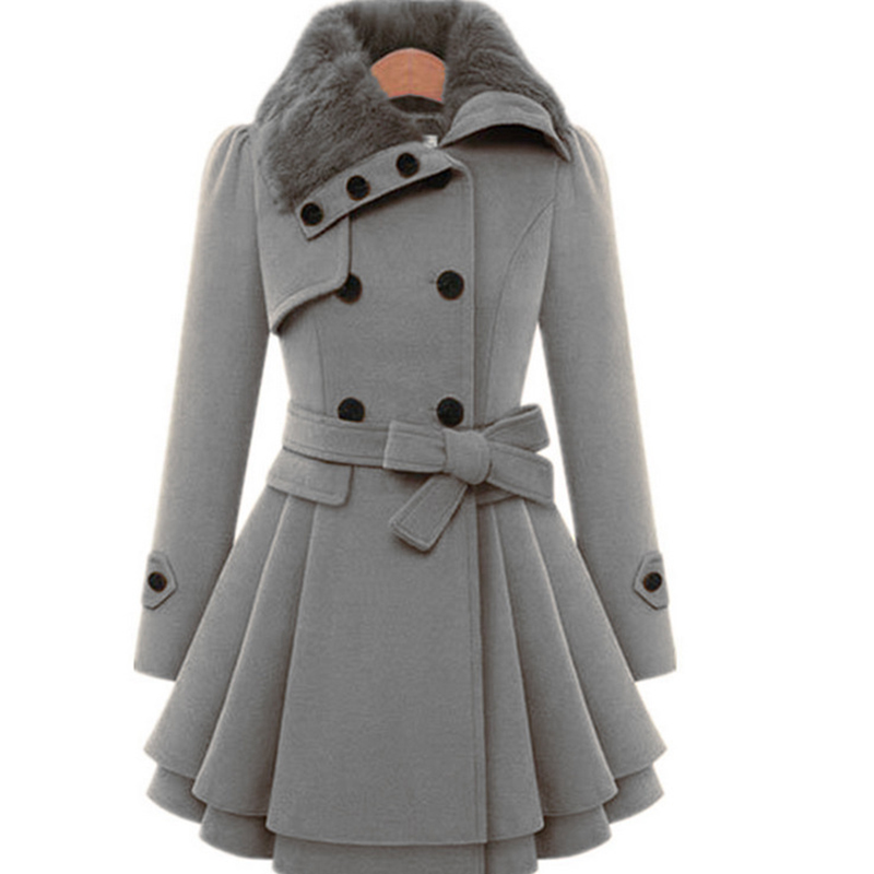 Winter Slim Long Wool Sherpa C - огляд і ціна Sherpa Coat Women