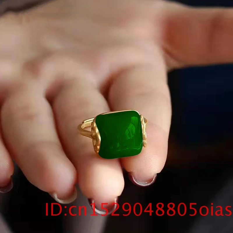 Natural Hetian Jade Ring Fashi - огляд і ціна Women Fashion Jewellery