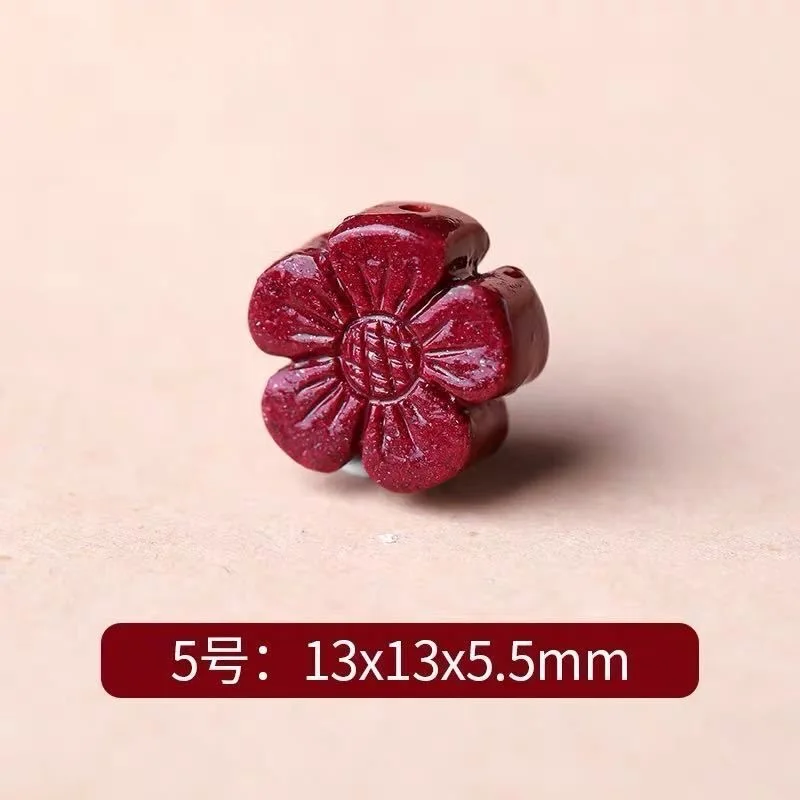 5pc Natural Cinnabar Chinese O - огляд і ціна Women Fashion Jewellery